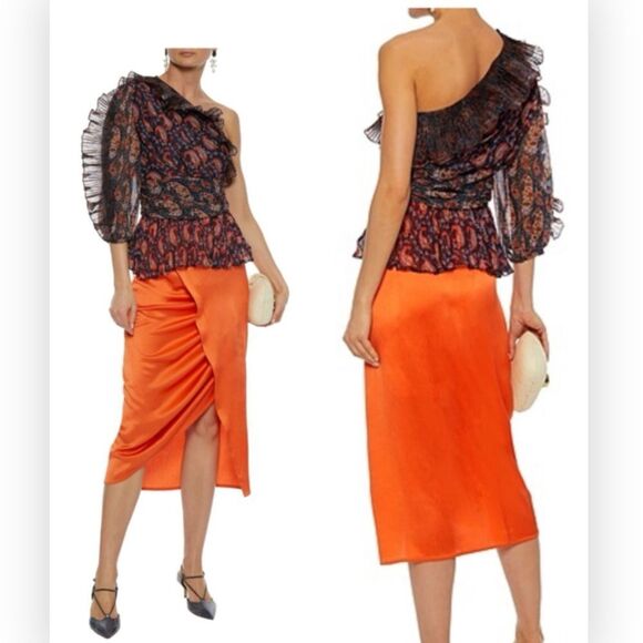 Altuzarra One-Shoulder Tops Large NEW $1448 - Picture 1 of 8
